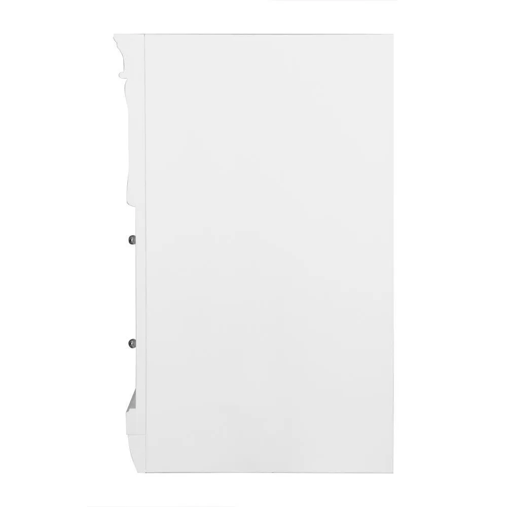 Naples 36 in. W Bath Vanity Cabinet Only in White with Right Hand Drawers, photo 2 of 42