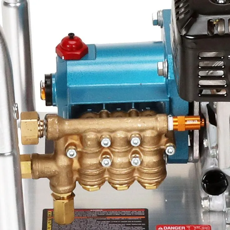 Simpson Aluminum ALH3228-S 3400 PSI at 2.5 GPM HONDA GX200 Cold Water Pressure Washer, photo 8 of 8
