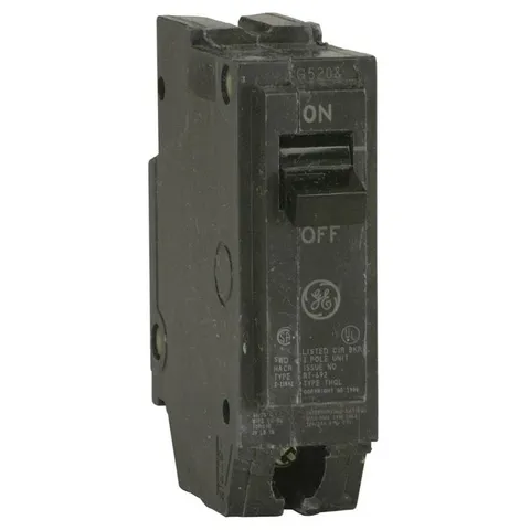 GE Q-Line THQL 20-Amp 1-Pole Standard Trip Circuit Breaker