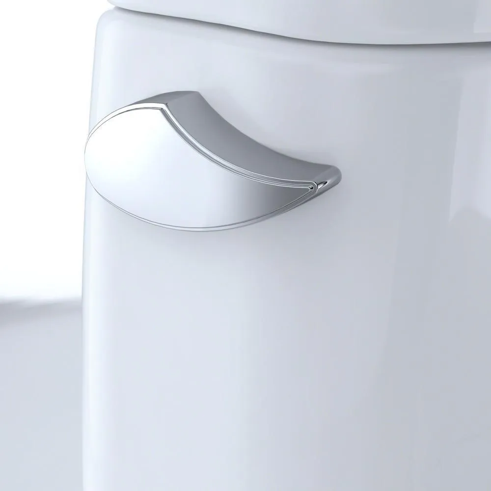 TOTO Carlyle II 1-Piece 1.28 GPF Single Flush Elongated Skirted Toilet with CeFiONtect in Sedona Beige, photo 8 of 15
