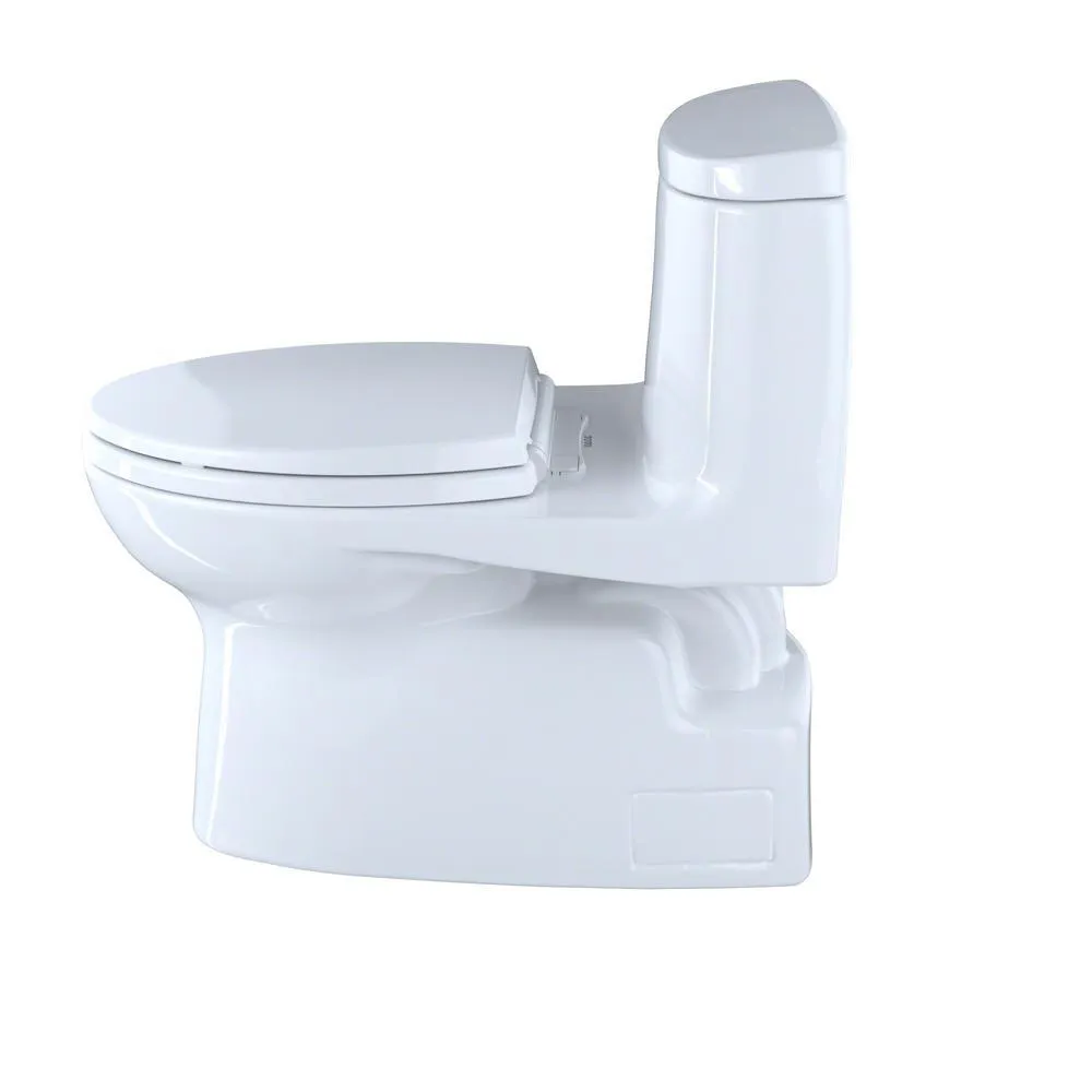 TOTO Carlyle II 1-Piece 1.28 GPF Single Flush Elongated Skirted Toilet with CeFiONtect in Sedona Beige, photo 9 of 15