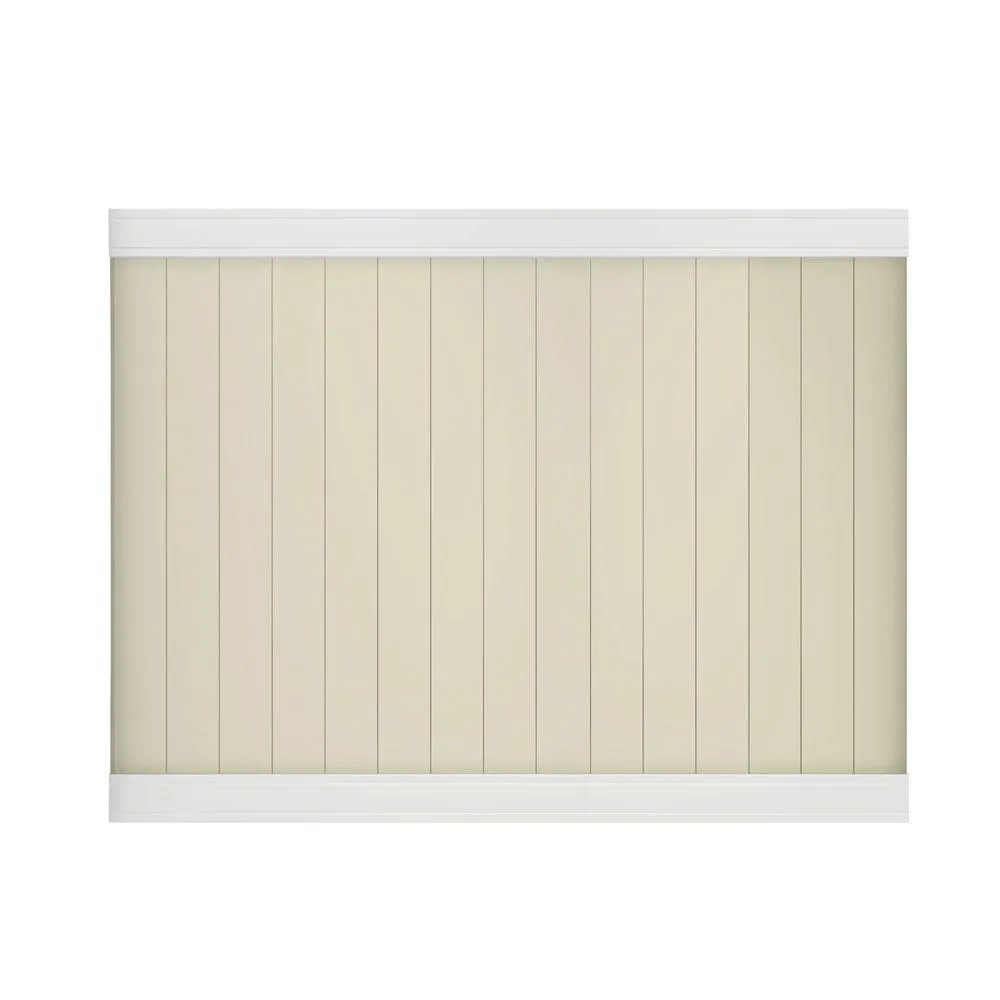 Pro- Series 6 ft. H x 6 ft. W Vinyl Woodbridge Privacy Fence Panel, photo 12 of 15