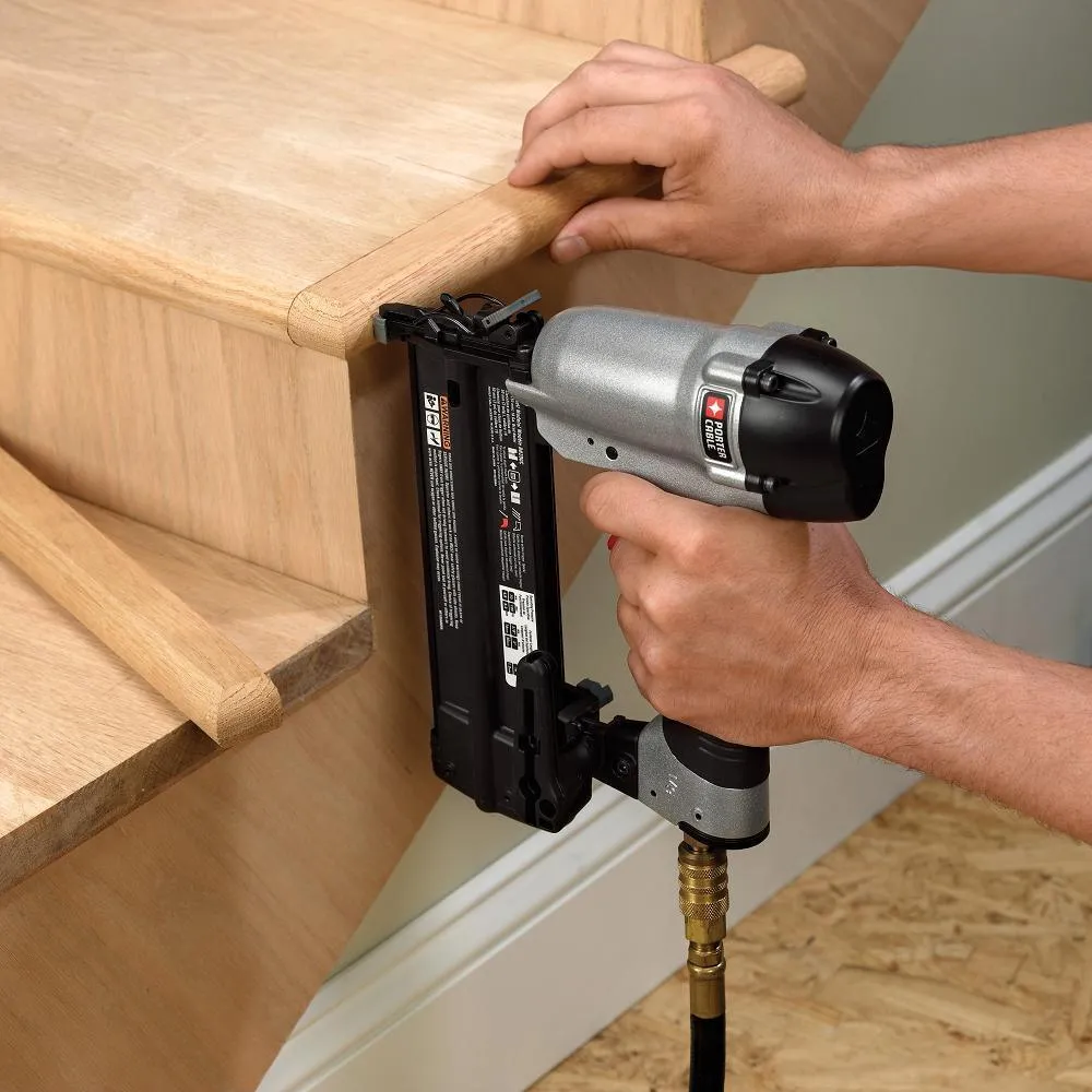 PORTER-CABLE 18-Gauge Pneumatic Brad Nailer Kit with Bonus Pneumatic 16-Gauge 2-1/2 in. Nailer Kit, photo 8 of 14