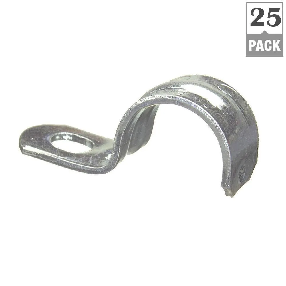 1/2 in. Electrical Metallic Tube (EMT) 1-Hole Straps (25-Pack), photo 5 of 9