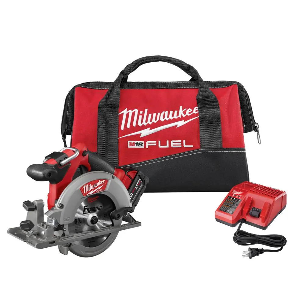M18 FUEL 18-Volt Lithium-Ion Brushless Cordless 6-1/2 in. Circular Saw (Tool-Only), photo 15 of 16