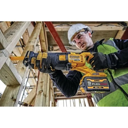 DEWALT FLEXVOLT 60-Volt MAX Lithium-Ion Cordless Brushless Reciprocating Saw with (1) Battery 2Ah, Charger and Bonus Battery, photo 6 of 8