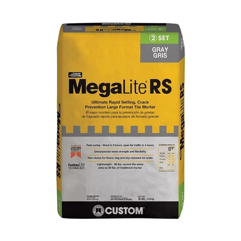 MegaLite 30 lb. White Rapid Setting Crack Prevention Mortar