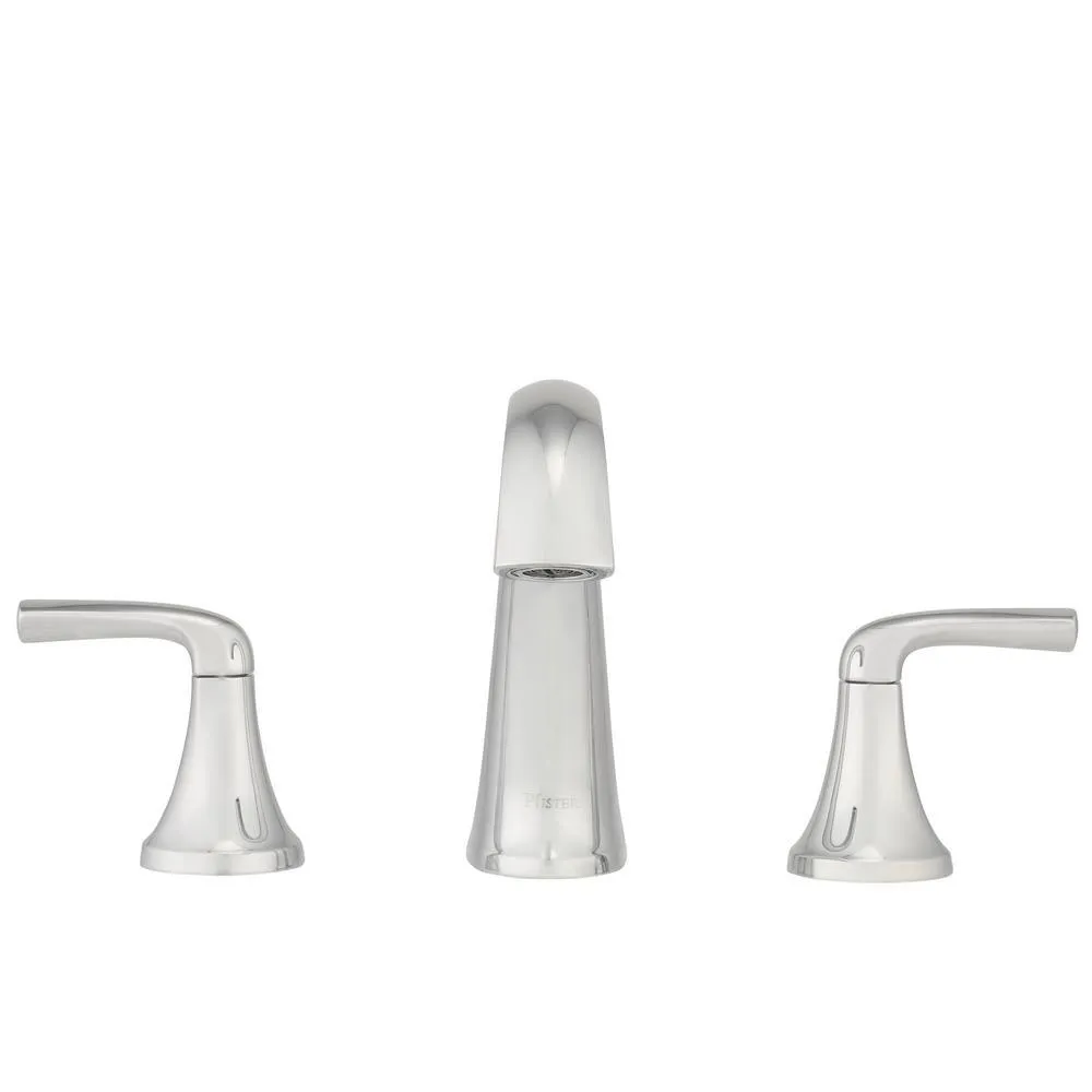 Pfister Ladera 8 in. Widespread 2-Handle Bathroom Faucet in Polished Chrome, photo 8 of 16