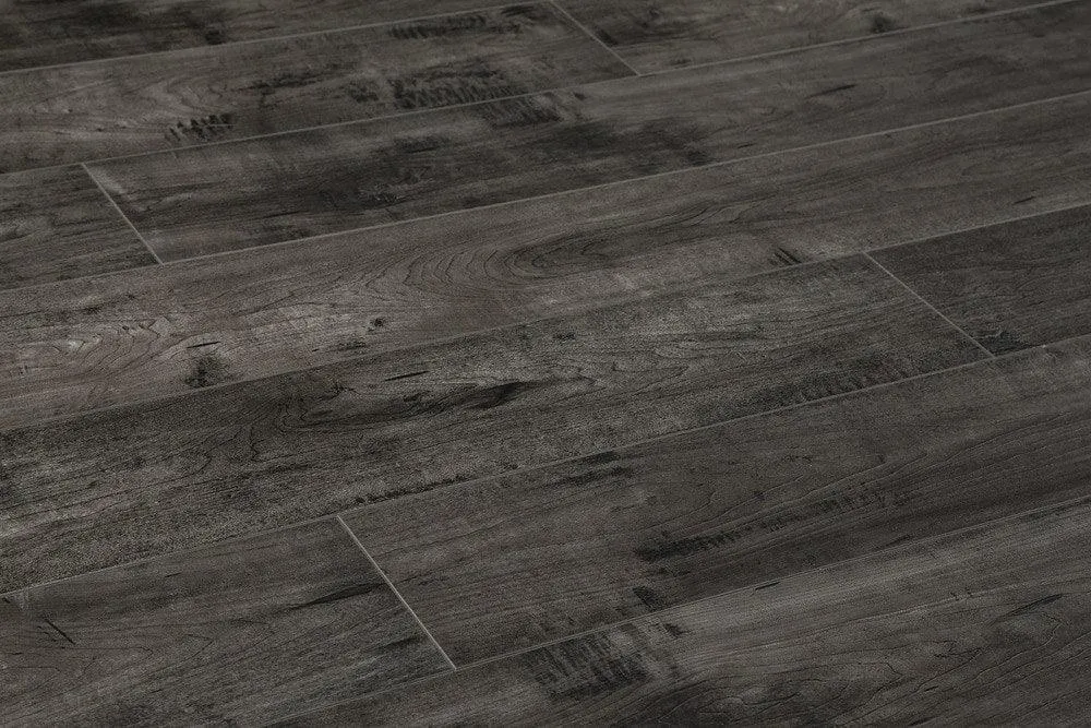 BuildDirect Cement Gray 8mm 48"X6.7" Laminate Flooring (26.75sq. ft. per Box), photo 4 of 8