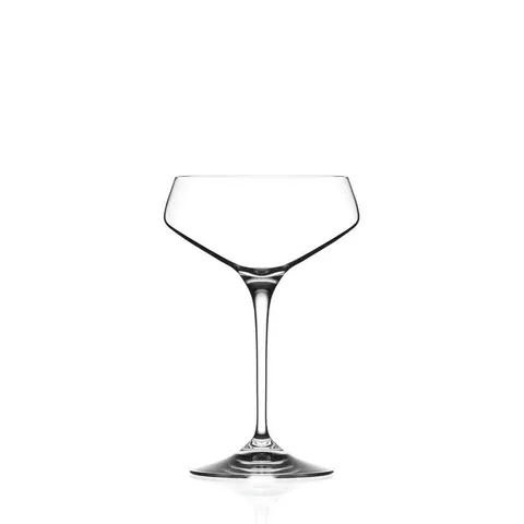 Genoa 11.25 oz. Lead-Free Crystal Coupe Cocktail Glasses (Set of 8)