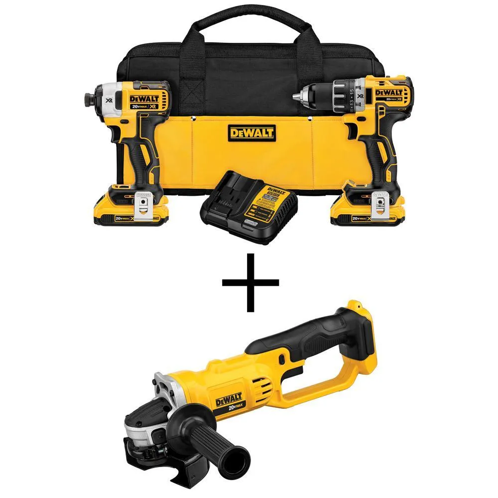 DEWALT 20-Volt Max Lithium-Ion Cordless Combo Kit (10-Tool) w/ (2) Batteries 2.0Ah, Charger & Tool Bag, photo 18 of 41