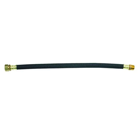 3/4 in. MIP x 7/8 in. O.D. Compression x 24 in. Polymer Braided Water Heater Connector