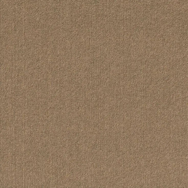 Foss Peel and Stick First Impressions Chestnut Ribbed Texture 24 in. x 24 in. Commercial Carpet Tile (15-tile / case), photo 2 of 11