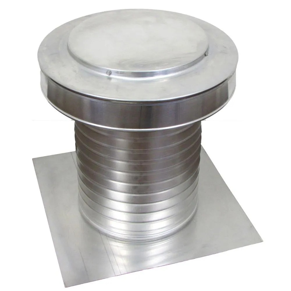 Active Ventilation 12 in. Dia Keepa Vent an Aluminum Roof Vent for Flat Roofs, photo 21 of 39