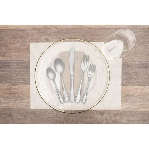 Marina 20-Piece Flatware Set made with high quality stainless steel by David Shaw