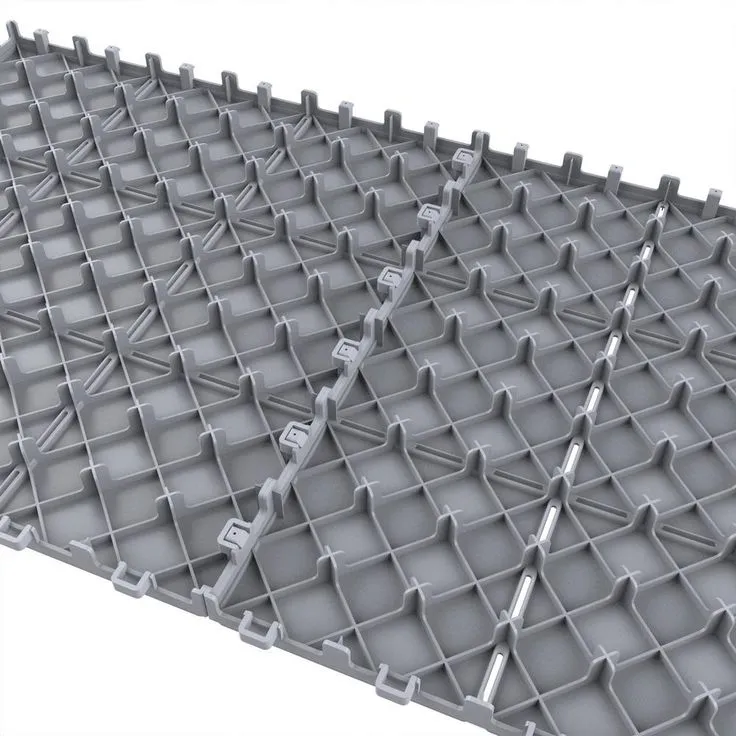 Pure Garden Outdoor Interlocking Square Look Patio and Deck Tiles in Gray (Set of 12) 2.88 ft. W x 3.83 ft. L Polypropylene, photo 2 of 5