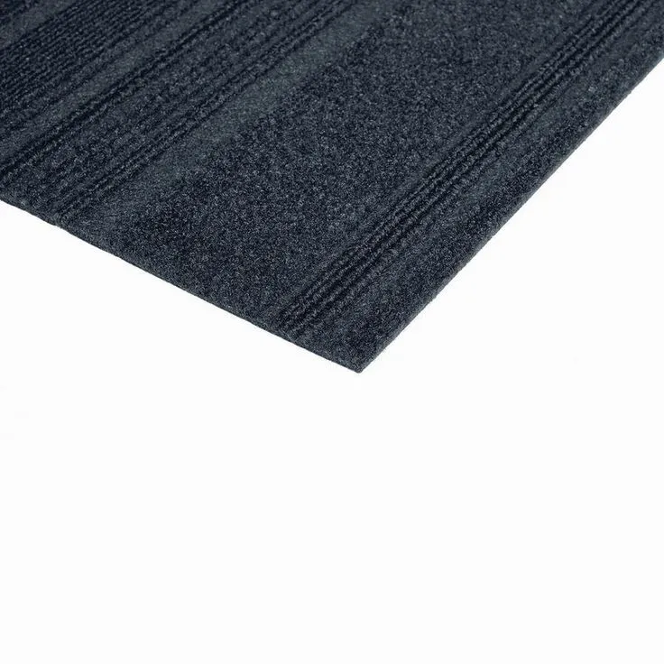 Foss Peel and Stick First Impressions Barcode Rib O. Blue 24 in. x 24 in. Commercial Carpet Tile (15 Tiles/Case), photo 2 of 11