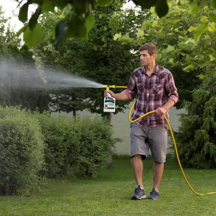 Purely Organic Products LLC Pure Defense Crabgrass Barrier 32oz. Hose End Lawn Crabgrass Preventer, photo 3 of 3