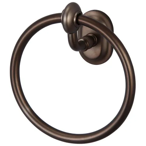 Glass Series Towel Ring in Oil Rubbed Bronze