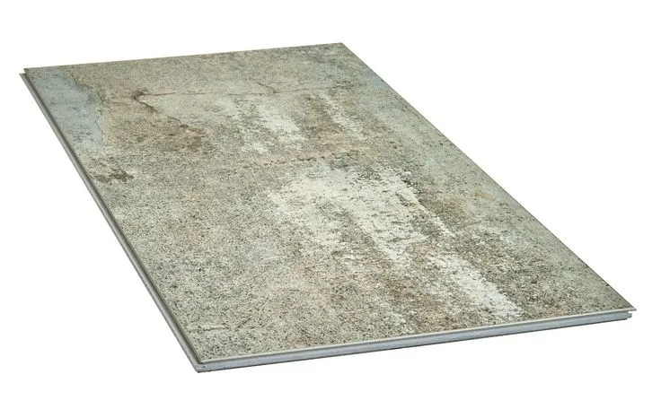 Shaw 8-Piece 12-in x 24-in Granite Interlocking Vinyl Tile, photo 6 of 7