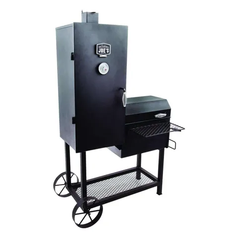 Bandera Charcoal Vertical Smoker Black