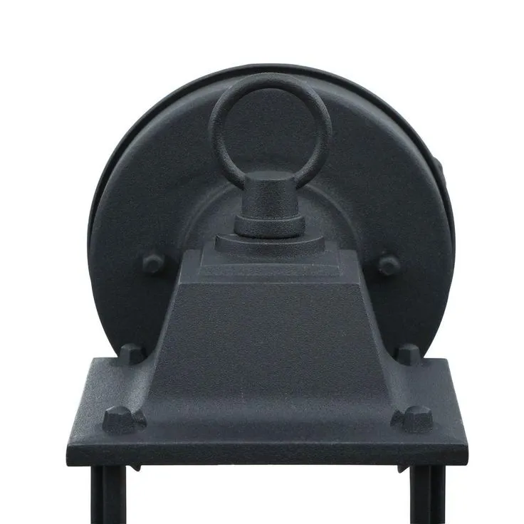 Black Integrated LED Outdoor Line Voltage Wall Sconce, photo 5 of 8