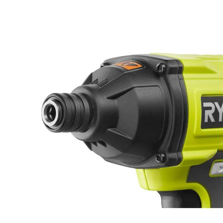 RYOBI 18-Volt ONE+ Lithium-Ion Cordless 1/4 in. Impact Driver Kit with (2) 1.5 Ah Batteries, Charger, and Bag, photo 4 of 8