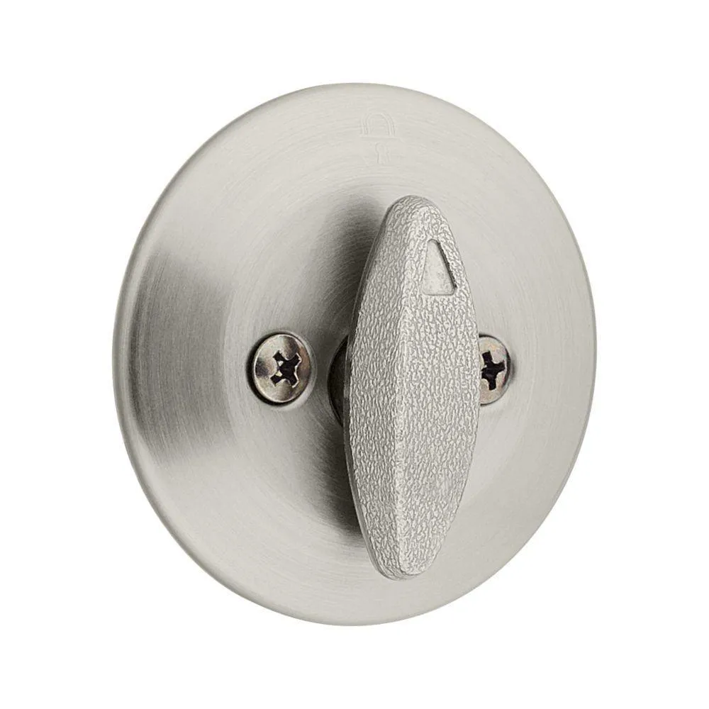 Kwikset 660 Series Satin Nickel Single Cylinder Deadbolt Featuring SmartKey Security with Microban Antimicrobial Technology, photo 4 of 12