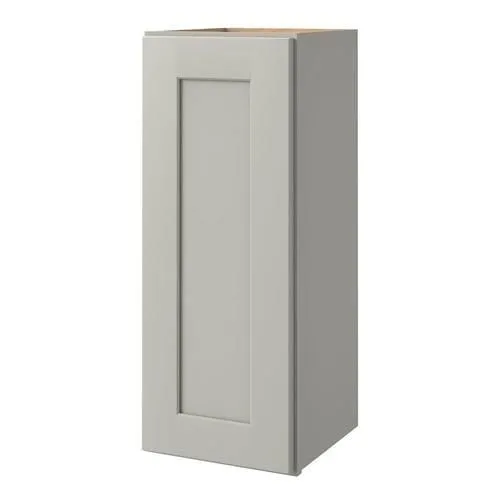 allen + roth Stonewall 12-in W x 36.125-in H x 12-in D Stone Maple Door Wall Semi-Custom Cabinet, photo 2 of 5