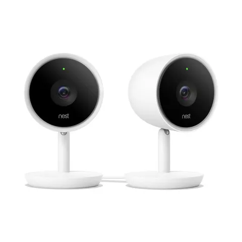 Nest Cam IQ Indoor Security Camera (2-Pack)