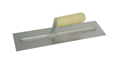 QLT 4 in wide · 14 in long Polished Steel Finishing Trowel