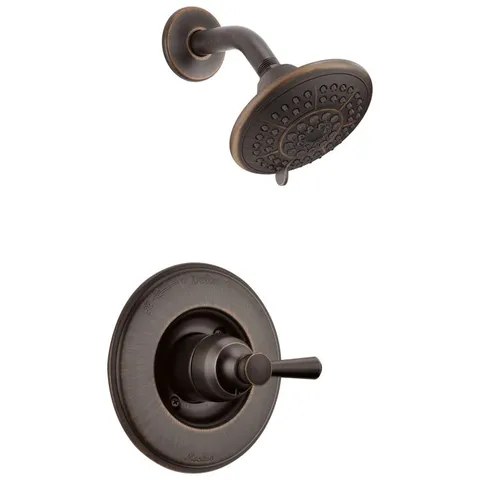 Linden Venetian Bronze 1-Handle Shower Faucet