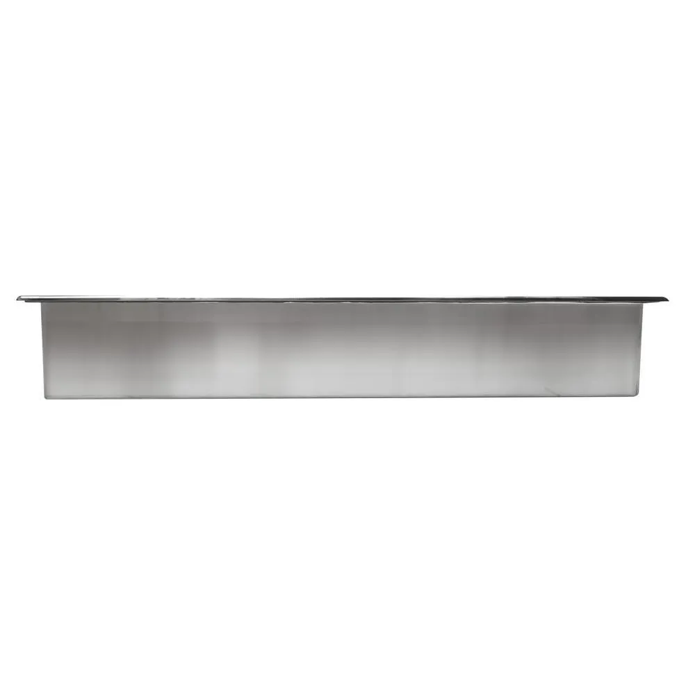 24 in. x 12 in. x 4 in. Niche in Polished Stainless Steel, photo 8 of 12