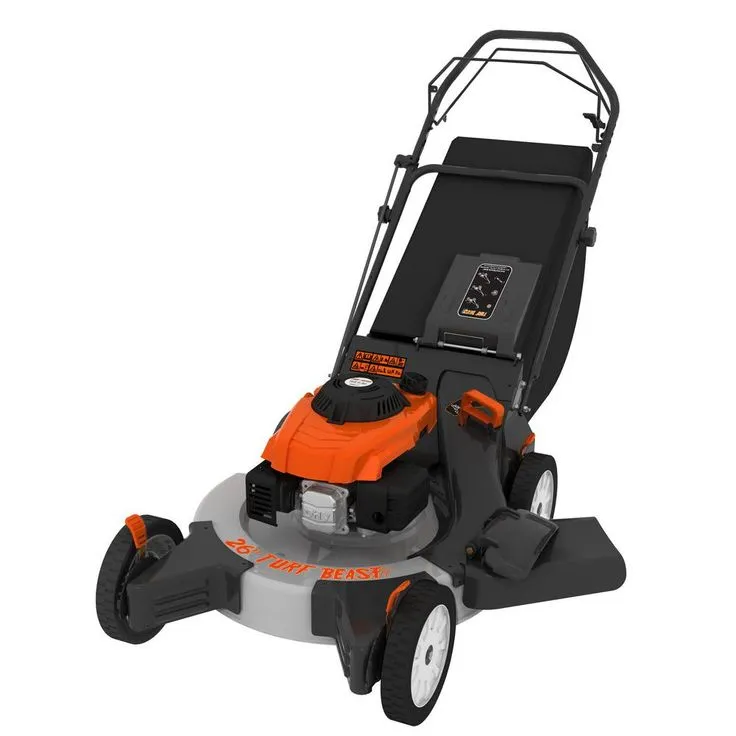Turf Beast 26 in. 208 cc 120V Electric Start Walk Behind Self-Propelled Rear Wheel Mower Variable Speed Drive w/Blade Brake Clutch, photo 2 of 3