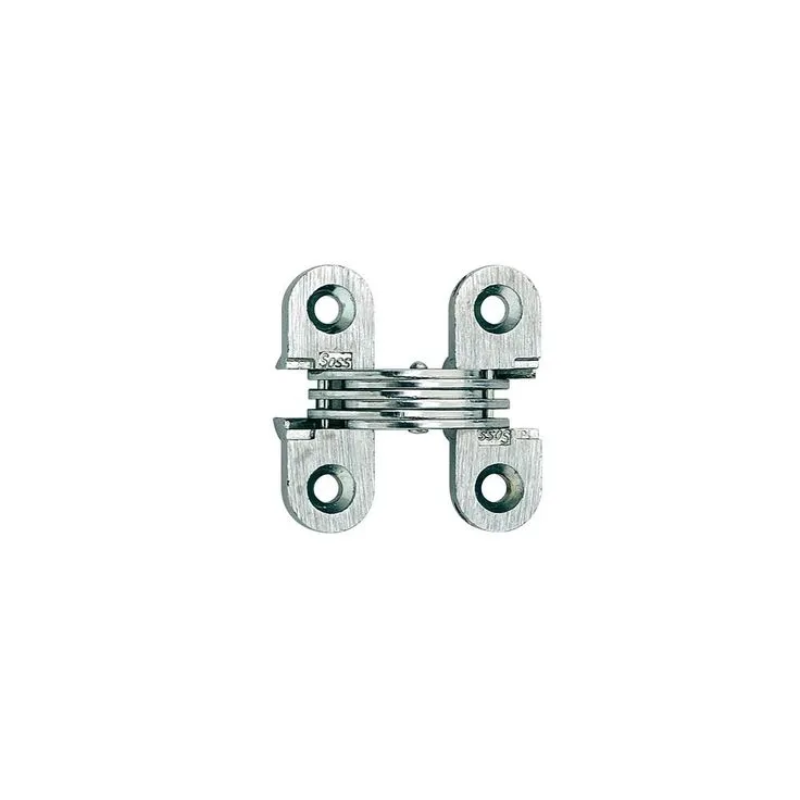 1/2 in. 11/2 in. Satin Chrome Invisible Hinge, photo 2 of 3