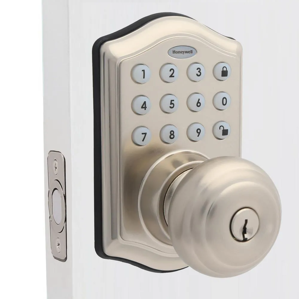 Oil Rubbed Bronze Keypad Electronic Knob Entry Door Lock, photo 6 of 7