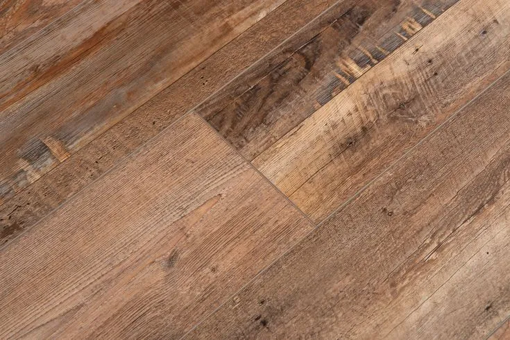 CALI vinyl mute step Redefined Pine 6.5-mm x 7-in W x 48-in L Water Resistant Luxury Vinyl Plank Flooring (24.03-sq ft/case), photo 4 of 8