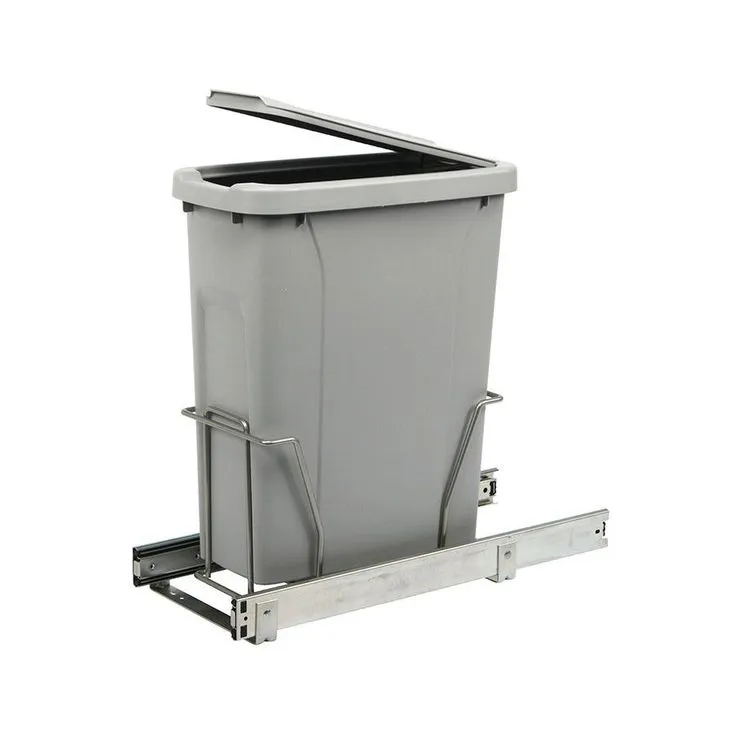 Knape & Vogt 20-Quart Plastic Pull Out Trash Can, photo 2 of 2