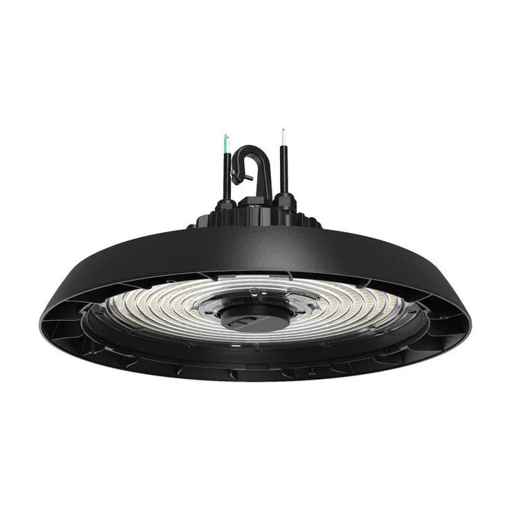 Commercial Electric 14 in. Black Integrated LED Dimmable High Bay Light at 30000 Lumens, 5000K Daylight (2-Pack), photo 2 of 8