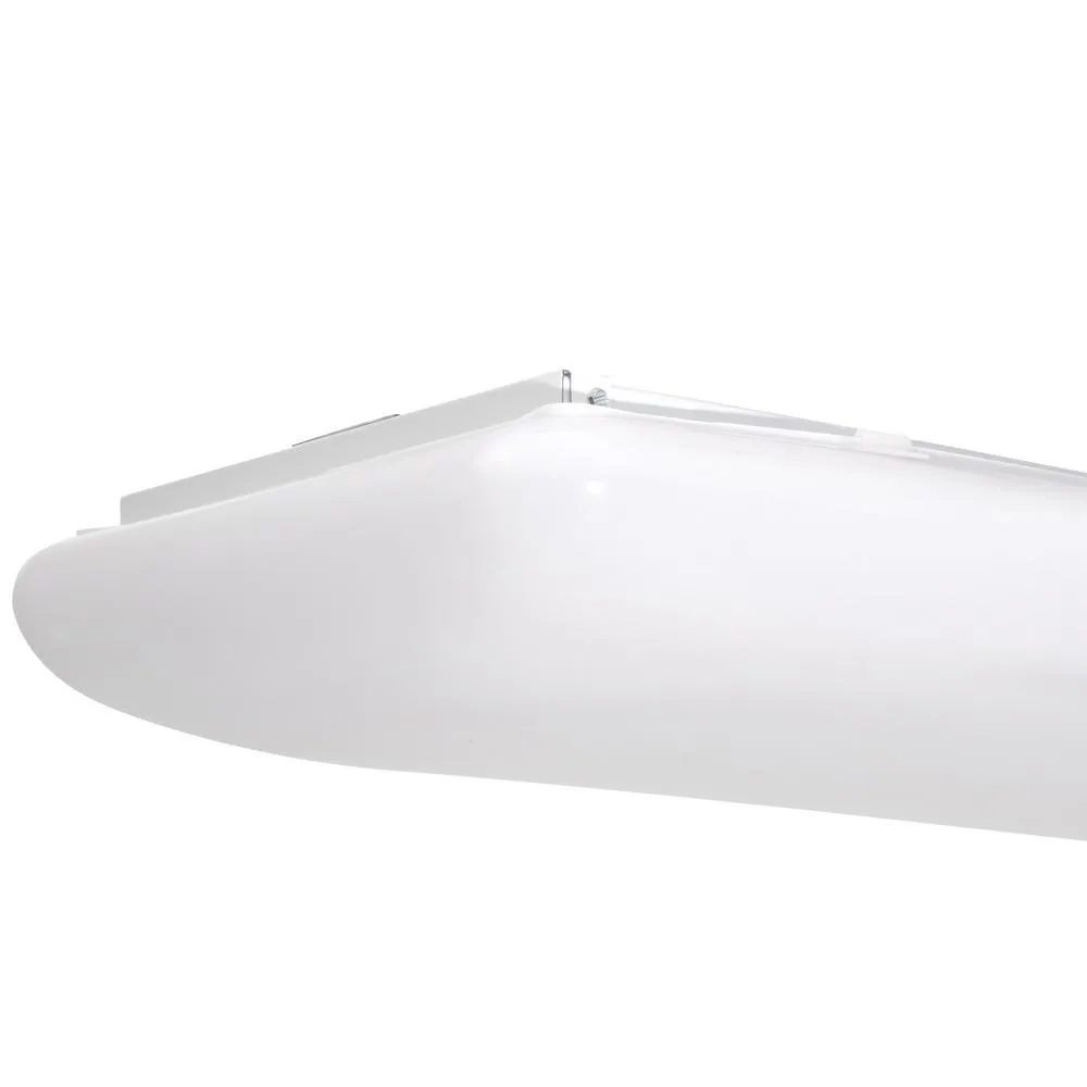 4-Light White Fluorescent Ceiling Light, photo 2 of 7