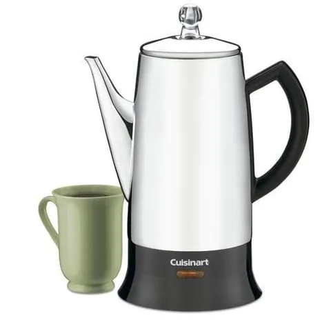 Classic 12-Cup Stainless Steel Residential Percolator