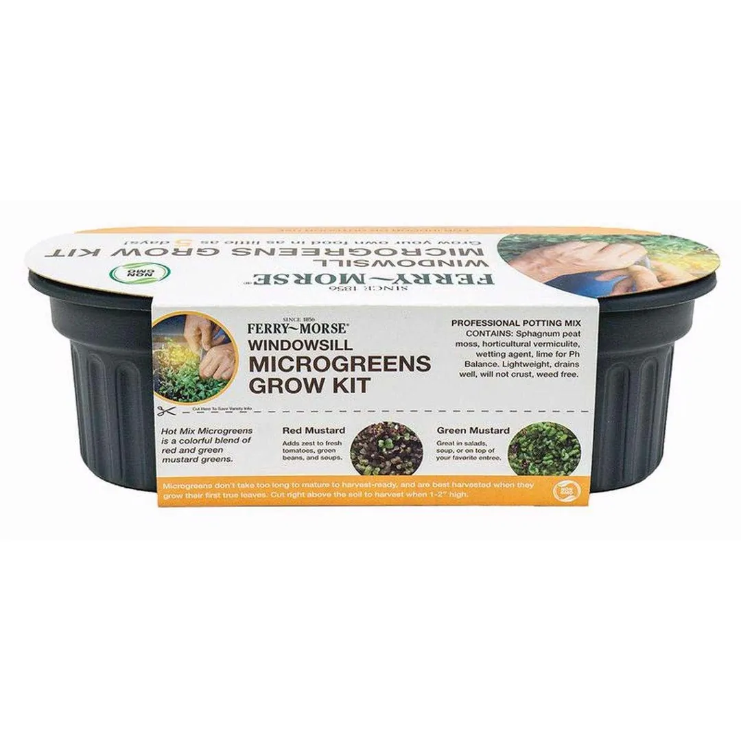 Ferry-Morse 4 in. H X 16 in. W X 4 in. L Windowsill Microgreens Grow Kit 1 pk, photo 2 of 5
