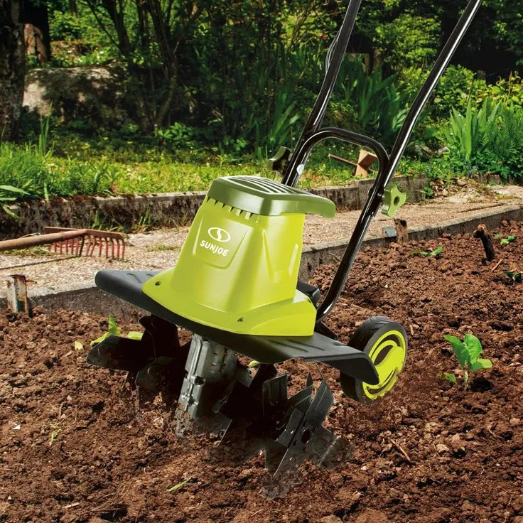Sun Joe 13.5 Amp 16 in. Electric Tiller/Cultivator with 5.5 in. Wheels, photo 5 of 7