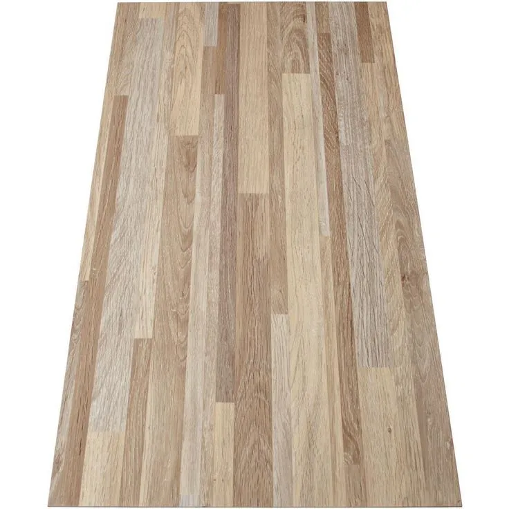 TrafficMASTER Seashore Wood 12 in. x 24 in. Peel and Stick Vinyl Tile Flooring (20 sq. ft. / case), photo 5 of 10