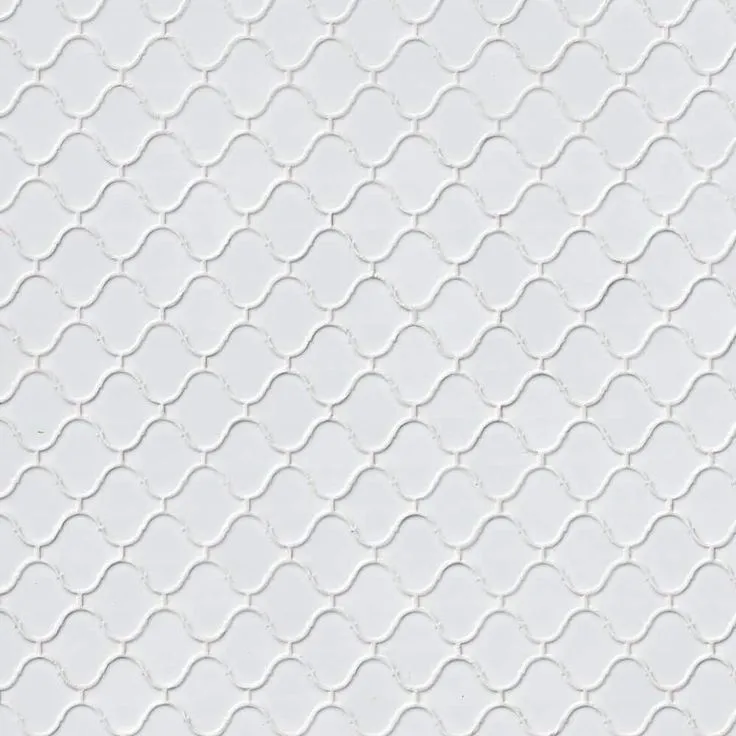 MSI Retro Bianco Arabesque 10.63 in. x 8.84 in. x 6mm Matte Porcelain Mesh-Mounted Mosaic Tile (10.95 sq. ft. / case), photo 7 of 8