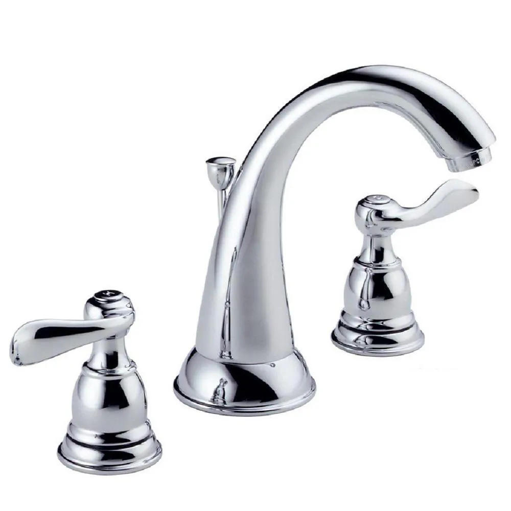 Windemere 8 in. Widespread 2-Handle Bathroom Faucet with Metal Drain Assembly in Oil-Rubbed Bronze, photo 11 of 11