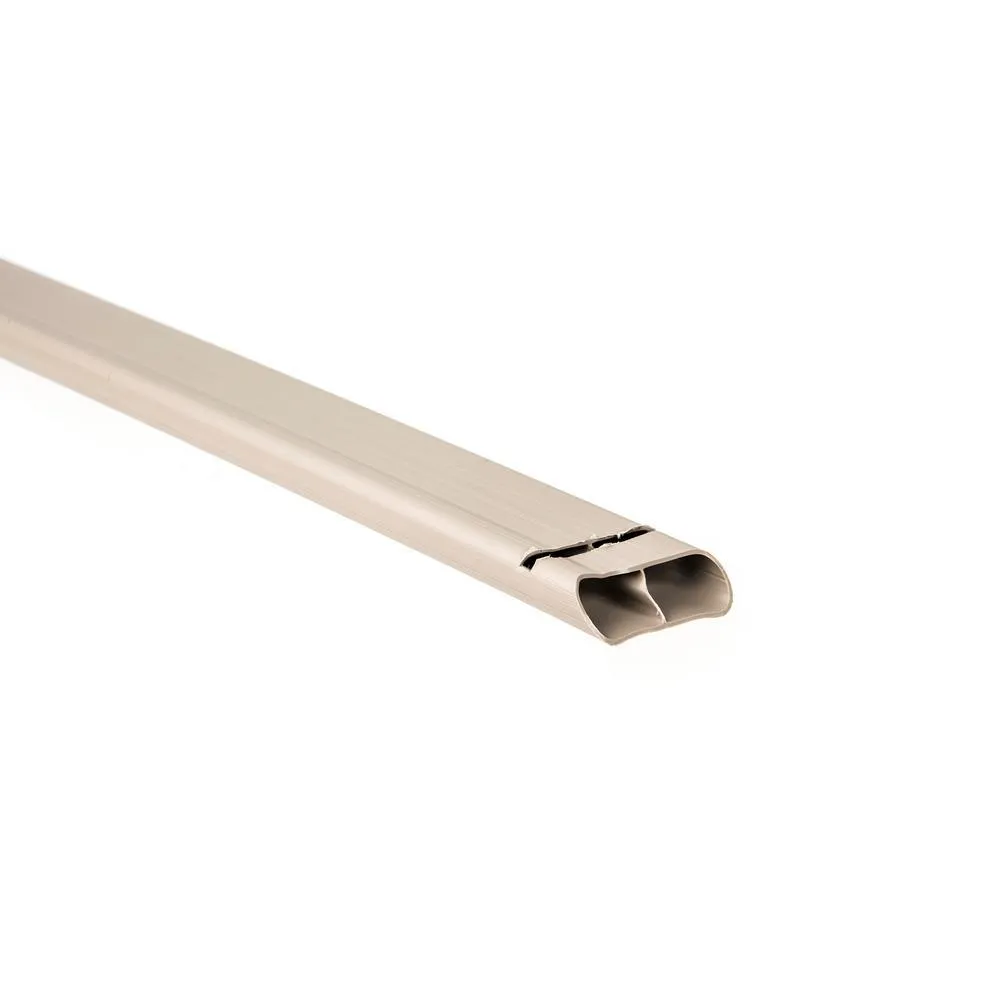 YARDGARD 6 ft. H x 10 ft. W Beige Perma-Lock Double Wall Vinyl Fence Privacy Slat, photo 4 of 11