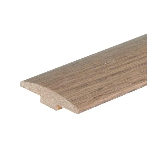 French Oak Rubi 0.46 in thick · 2 in wide · 78 in long Solid Wood Floor T-moulding