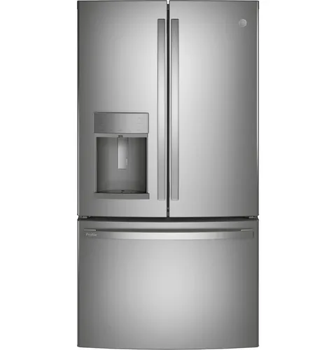 Profile 22.1 cu. ft. French Door Refrigerator with Autofill in Fingerprint Resistant Stainless Steel