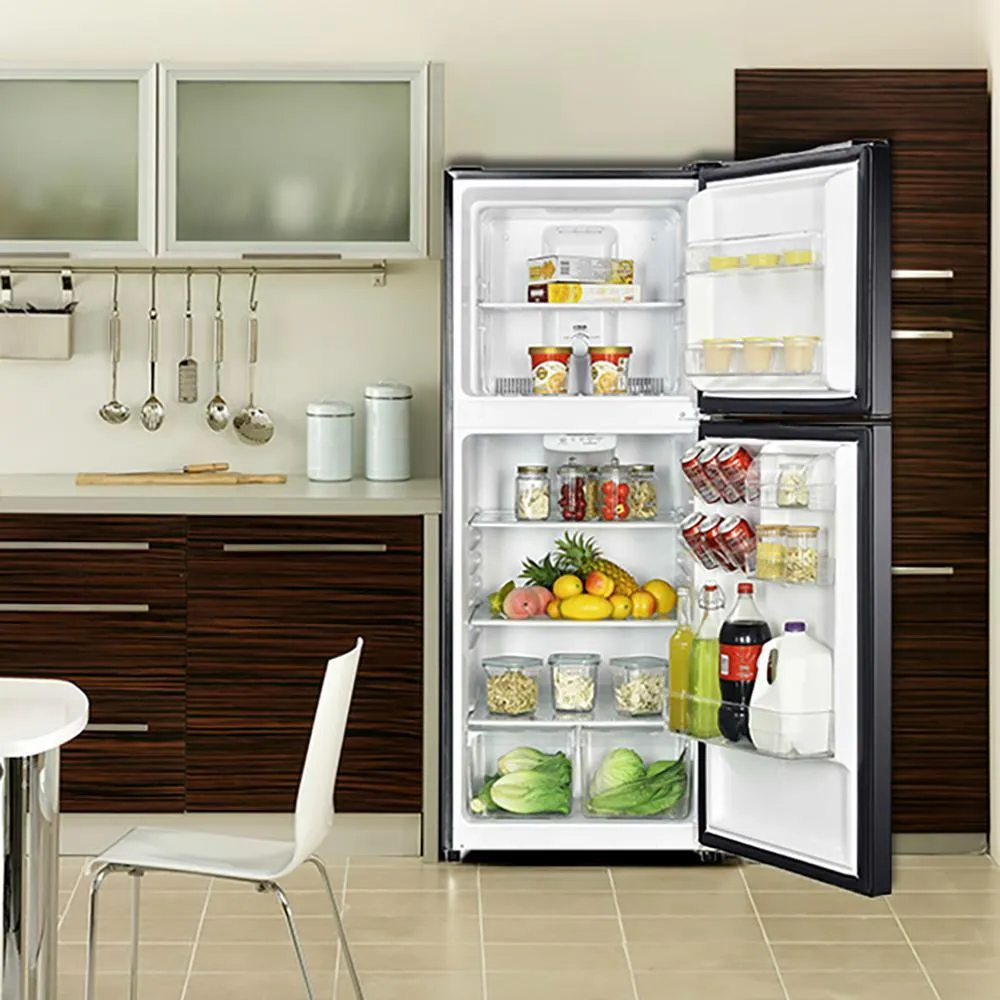 10.1 cu. ft. Top Freezer Refrigerator in Black, photo 13 of 16